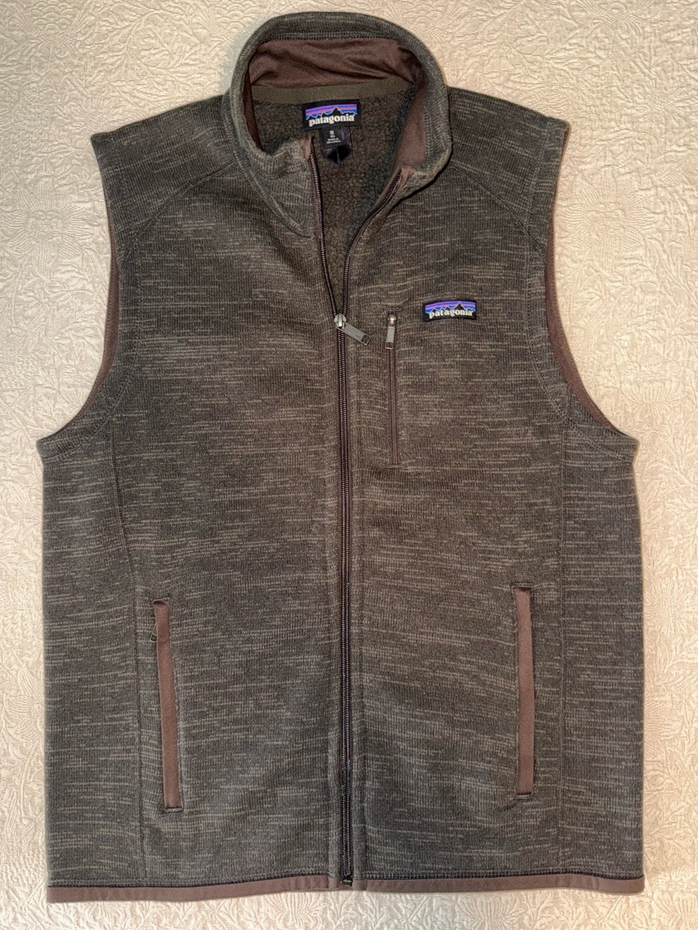 Patagonia “Worn Wear” Men’s Better Sweater Vest - Medium - Dark Walnut
